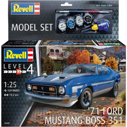Revell Ford '71 Mustang Boss 351 Συναρμολογούμενο Πλαστικό Μοντέλο Αυτοκίνητου 1:25 67699