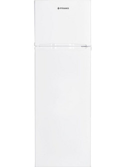 Pyramis FSR 165 Δίπορτο Ψυγείο 248lt Υ165xΠ58xΒ55cm Λευκό
