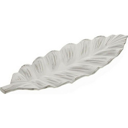 Κεντρικό Τραπεζιού Versa Λευκό Φύλλο 16,5 x 3,5 x 50 cm