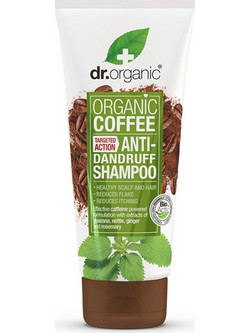 Dr. Organic Coffee Mint Anti-Dandruff Φυτικό Σαμπουάν κατά της Πιτυρίδας για Ταλαιπωρημένα Μαλλιά 200ml