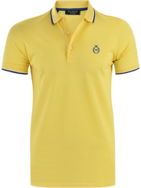Nino Marini Ανδρική Μπλούζα Polo Κίτρινη 6S301-116