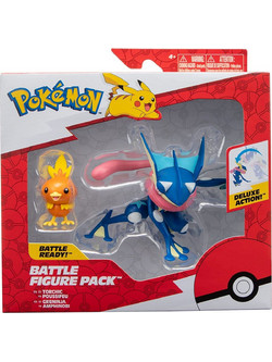 Jazwares Pokemon Battle Ready Greninja & Torchich JW002905