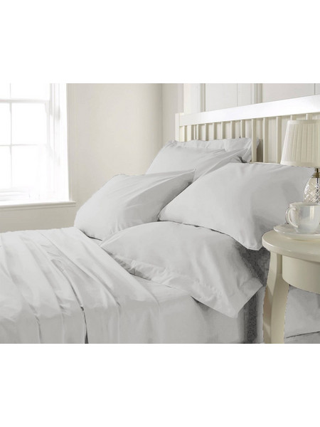 Anna Riska Σεντόνι Μονό Βαμβακερό 170x270 Prestige 3 Ivory