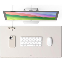 Elago Smart Magnetic Desk Mat - Μαγνητικό Mouse Pad / Σουμέν Γραφείου από PU Δέρμα - 80 x 41 cm - Stone (EDESK-MAGMAT-ST)
