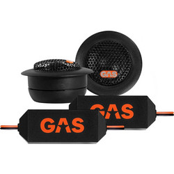 Gas T1-204 Σετ Tweeter Αυτοκινήτου Στρογγυλά 0.8" 50W RMS 91dB