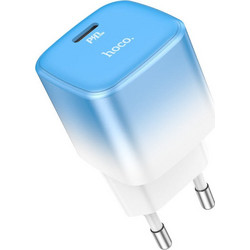 Hoco Ice C101A Φορτιστής Χωρίς Καλώδιο με Θύρα USB-C 20W Power Delivery Blue