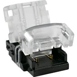 70718 Ταχυσύνδεσμος Ένωσης IP20 - Strip To Cable Connector για Ένωση 1 x Μονόχρωμης Ταινίας LED Πλάτους 10mm με 1 x Καλώδιο Τροφοδοσίας