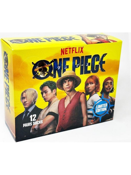 Netflix's One Piece - Jolly Rogers 12-Pack Κάλτσες (Μέγεθος 41-46)