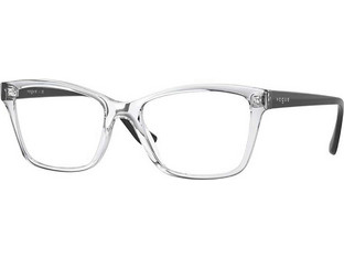 Vogue VO5420 W745 Γυναικείος Σκελετός Γυαλιών Οράσεως Κοκάλινος Μαύρος Διαφανές