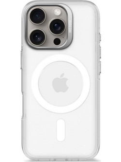 Decoded Clear Case Frosted White Transparant for iPhone 16 Pro