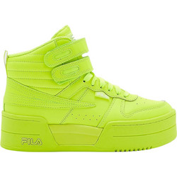 Fila F-14 Lifted Γυναικεία Sneakers Flatforms Μποτάκια Lime 5FM01816-700