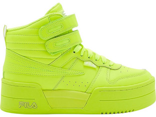 Fila F-14 Lifted Γυναικεία Sneakers Flatforms Μποτάκια Lime 5FM01816-700