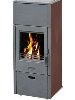 Plamen Μarina 12KW Ατσάλινη Ξυλόσομπα Καλοριφέρ 12kW