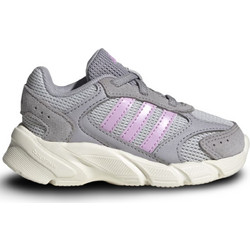 Adidas Crazychaos Παιδικά Αθλητικά Παπούτσια για Τρέξιμο Γκρι Ροζ JI1638