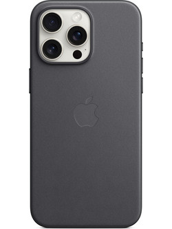 Γνήσια Apple Θήκη FineWoven με MagSafe για iPhone 15 Pro Max (MT4V3ZM/A) - Μαύρο