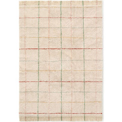 Χαλί Παιδικό Colour Lines LOR-C-COL-LINES-S Cream-Multi Lorena Canals 90Χ130cm Βαμβάκι