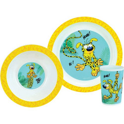 Ango Παιδικό Σετ Φαγητού Marsupilami 3τμχ