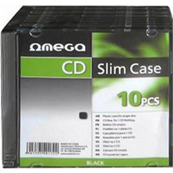 OMEGA SLIM CASE BLACK 10PCS