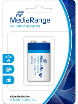 MediaRange Premium Alkaline 9V 1τμχ