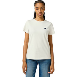 ΓΥΝΑΙΚΕΙΟ T-SHIRT WRANGLER REGULAR TEE - ΕΚΡΟΥ
