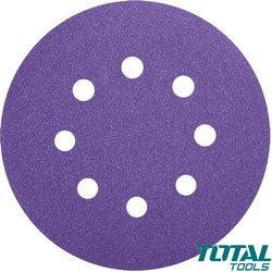 Total TAC73150102 Σετ Γυαλόχαρτα χρατς Φ150mm Κ80-400 10τεμ