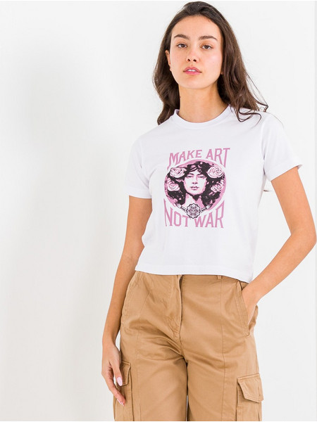 Obey Make Art Not War 2 Tops (267792653-WHT)