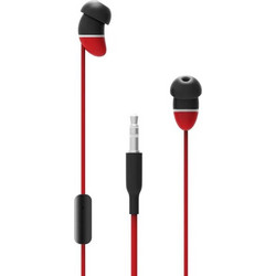 Allocacoc ΕarBeans Bass Handsfree In-Ear 3.5mm Red