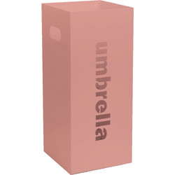 Ομπρελοθήκη Τετράγωνη 24-303 Matt Pink Pam Co (W22 x D22 x H50 cm) 1Τεμ