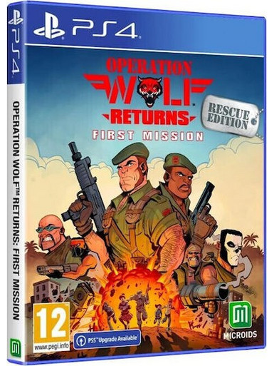 Operation Wolf Returns First Mission Rescue Edition PS4