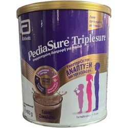 Abbott Pediasure Triplesure Συμπλήρωμα Διατροφής για Παιδιά 1-10 ετών σε μορφή Σκόνης με Γεύση Σοκολάτα 400gr