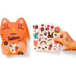 OMY Αυτοκόλλητα Tattoos Kawai