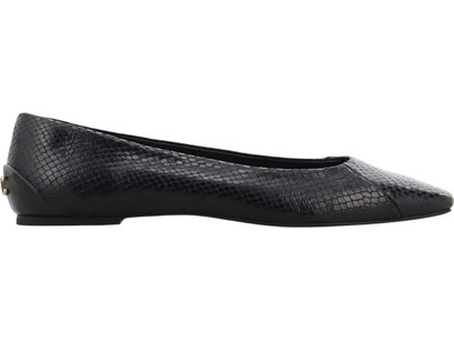 Μπαλαρίνα Capodarte Με Snake Εφέ 4016022-PRETO Γυναικείο