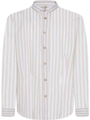 SEINSE Πουκάμισο CAMICIA M/L - ΜΠΕΖ