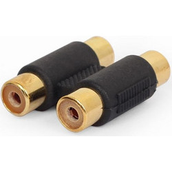 CABLEXPERT Double Rca f σε Coupler A-2RCAFF-01