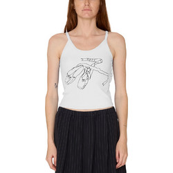 Obey Γυναικεία αμάνικη μπλούζα Ballet Tank WHT