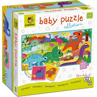 Παιδικό Puzzle Ludattica Baby Puzzle Δεινόσαυροι 32 Κομμάτια