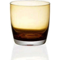 Cryspo Trio Σετ Ποτήρια Ουίσκι Γυάλινα Irid Amber 355ml 6τμχ 52.014.51