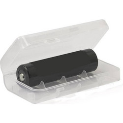 Battery Case 2x18650 or 4x18350 Transparent