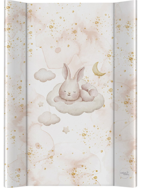 Αλλαξιέρα Μωρού Σκληρή Ceba Baby Ultra Light (50x70 cm) - Light Sleepy Bunny (0026242)