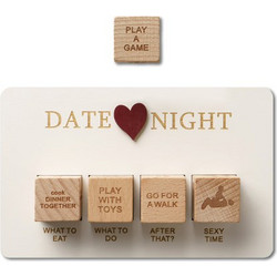 Date Night table game Role play wooden Dice for Adults