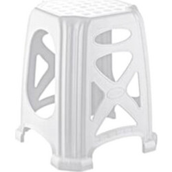 Σκαμπό έως 100kg Μεγάλο Penguin Beboulino White TB-235