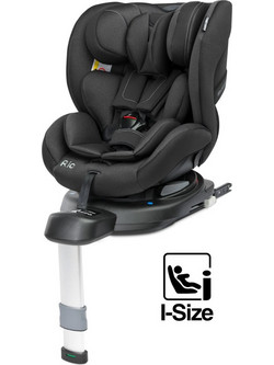 Caretero Rio Κάθισμα Αυτοκινήτου i-Size 0-18kg ISOfix i-Size Black