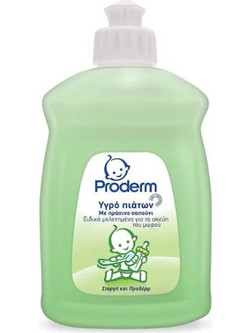 Proderm Υγρό Πιάτων με Πράσινο Σαπούνι 500ml
