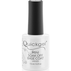 Quickgel Mini Base Coat Ημιμόνιμο Βερνίκι Νυχιών 7.5ml