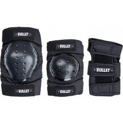 BULLET Standard Combo Adult Triple Padset Black