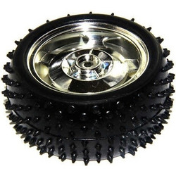 85MM 4WD / 2WD smart car wheels Silver