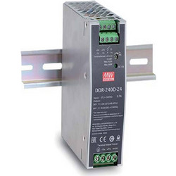 Μετατροπέας DC-DC Σειράς DDR-240B-24 Ράγας Ισχύος 240W Είσοδος: 18.8.33.6VDC /Εξοδος: 24.28V DC