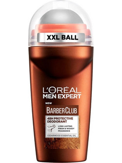 L'Oreal Expert Mex Barber Club Ανδρικό Αποσμητικό Roll On 48h 50ml