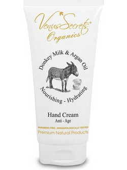 Venus Secrets Donkey Milk & Argan Oil Anti-Age Αντιγηραντική Κρέμα Χεριών 100ml