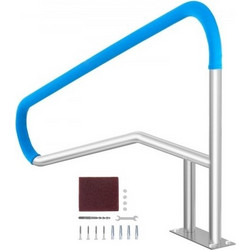 Κάγκελο Πισίνας VEVOR 54 x 36 Inch (137,2x91,4 cm) Ανοξείδωτο Ατσάλι με Βάση για Σπα